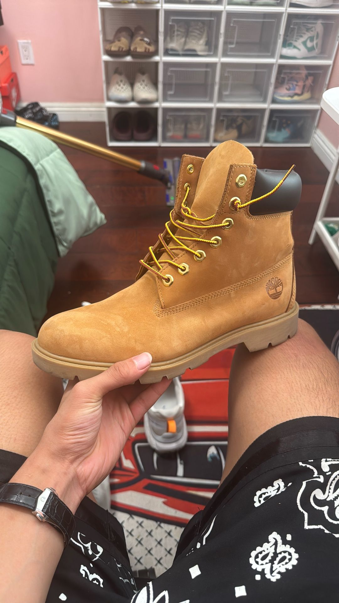 Real timberlands shoe brown size 11