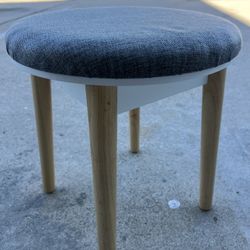 Gray And White Stool
