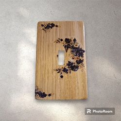 Wood Light Switch Cover 