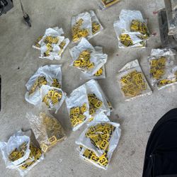 Little Plastic Numbers 
