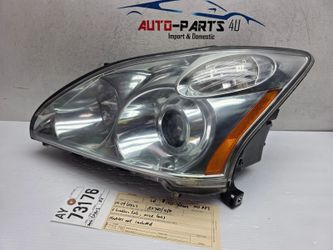 1brokentab 2005 - 2009 LEXUS RX350 RX 450 LEFT XENON HEADLIGHT OEM AY73176 non afs