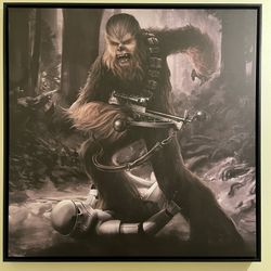 Star Wars Wall Art - 25” x 25” Framed