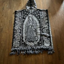 Poncho Virgin De Guadalupe