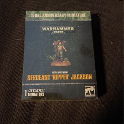 Sergeant Ripper Jackson Warhammer 40K 