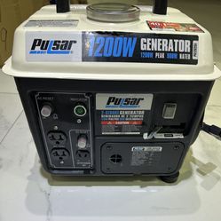 🔥⚡️Pulsar 1200Watt Portable Gasoline Generator⚡️🔥