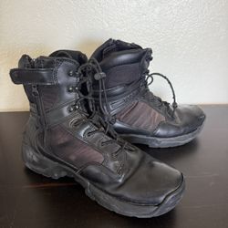 Men's Slip-Resistant Ankle Support Tactical Boots Size 9.5 