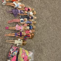 Big Bundle Of Vintage Barbie  / Barbie Clothes Barbie Tag On The Clothes 