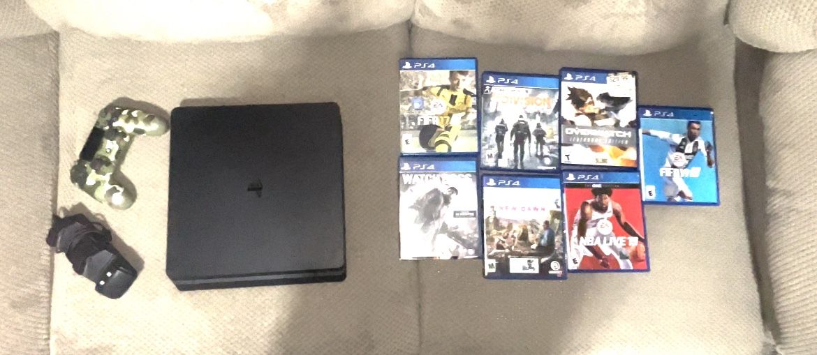 Ps4 Slim (Black) 500Gb
