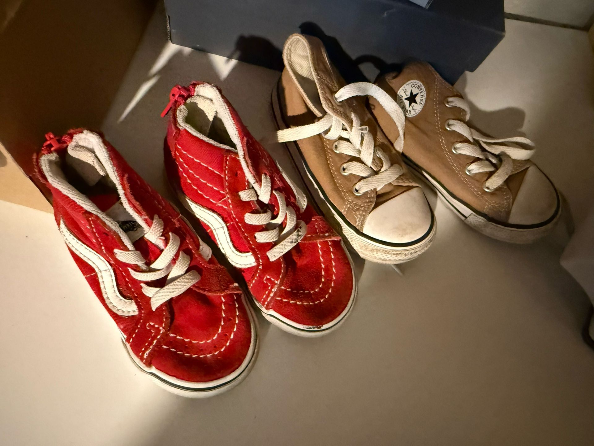 Toddler Vans And Converse 