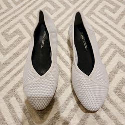 TOMS Womens Katie Slip On Flats Casual - Grey - Size 8