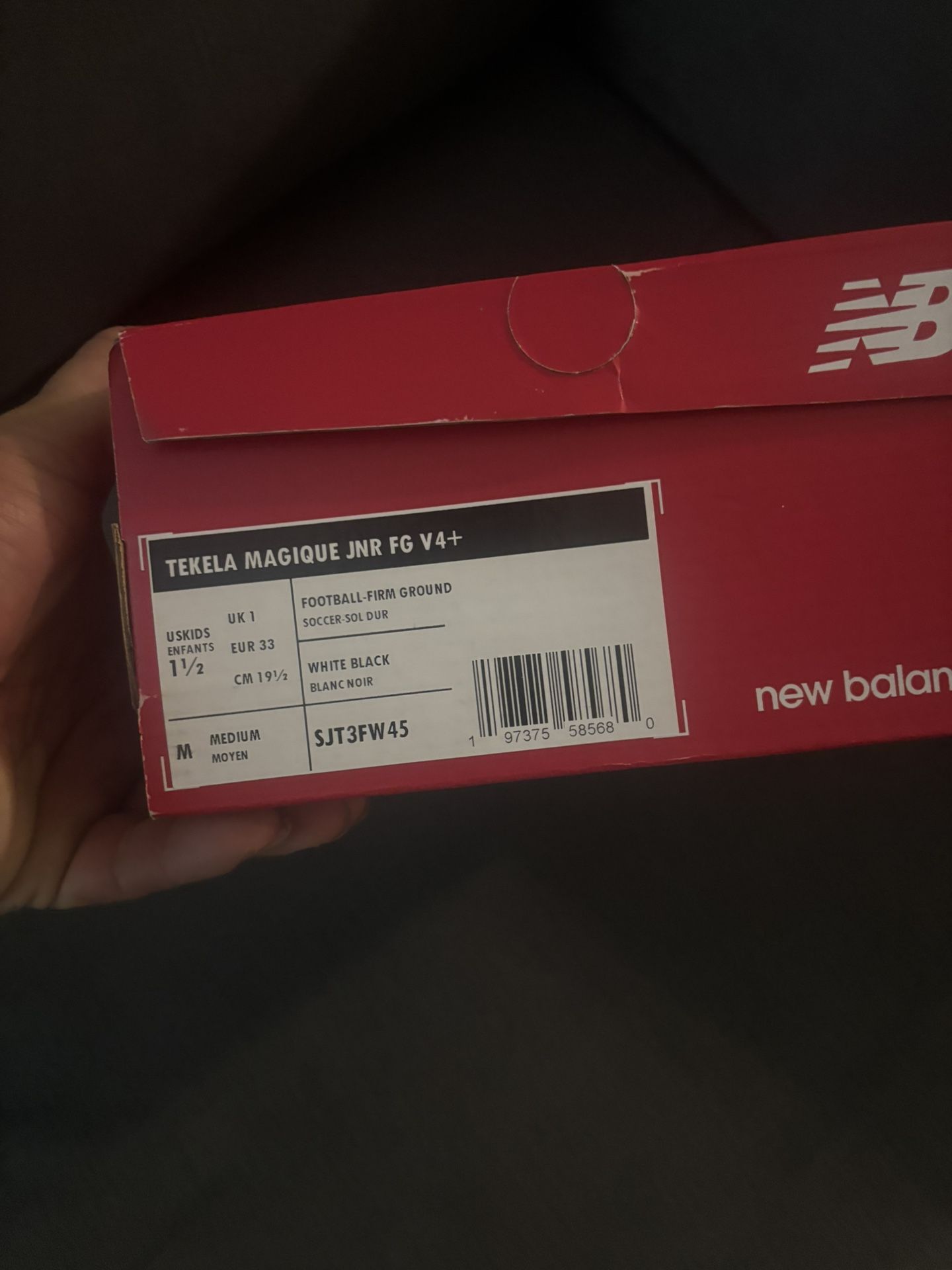 Kids New Balance Soccer Cleats