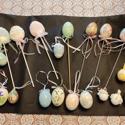 Bag Of Easter Decore