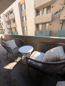 Patio chairs