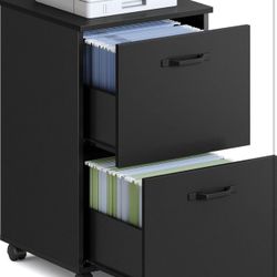 VASAGLE 2-Drawer File Cabinet