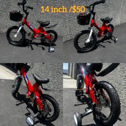 14 Inch / Bike For Kids —$50