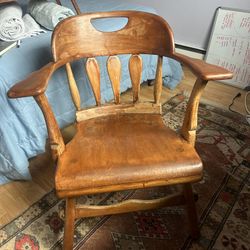 Eclectic Wood Chair 