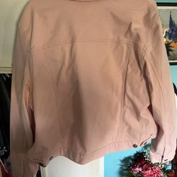 Pink Jean Jacket 