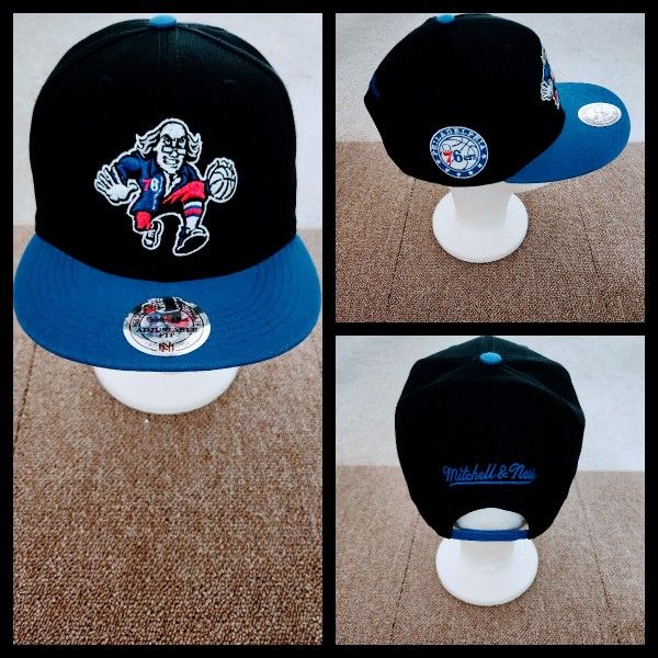PHILADELPHIA 76ERS NBA BASKETBALL 🏀 SNAPBACK HAT. 