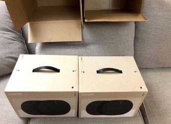 2x Sonos Era 300s Black. Brand New Sealed.  Includes Warranty.