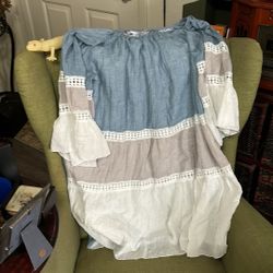 NWOT Vasna 3/4 sleeve shirt