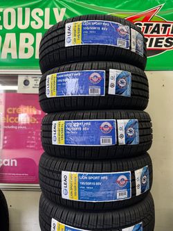 195/55R15 Lion Sport HT Llantas nuevas Instaladas y balanceadas