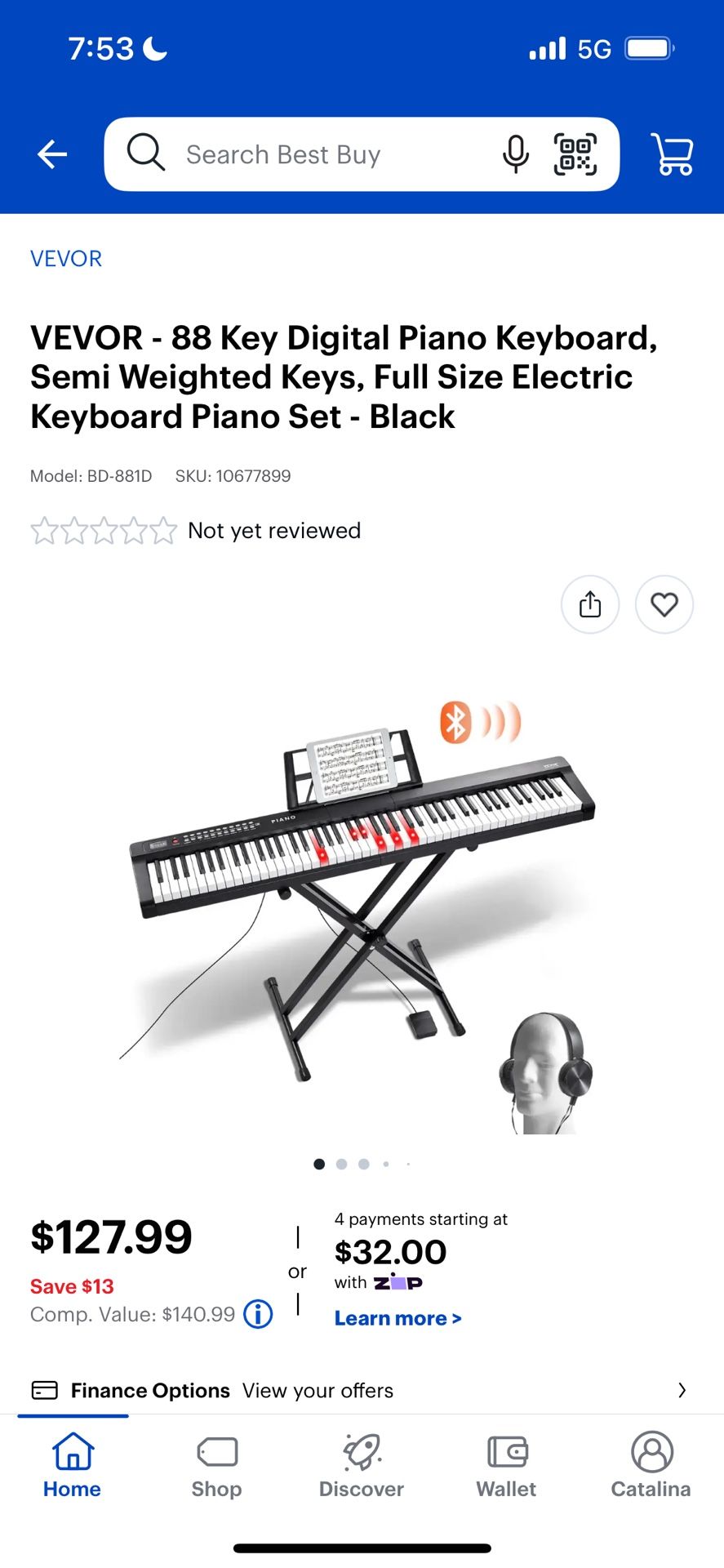 VEVOR - 88 key Digital Piano Keyboard