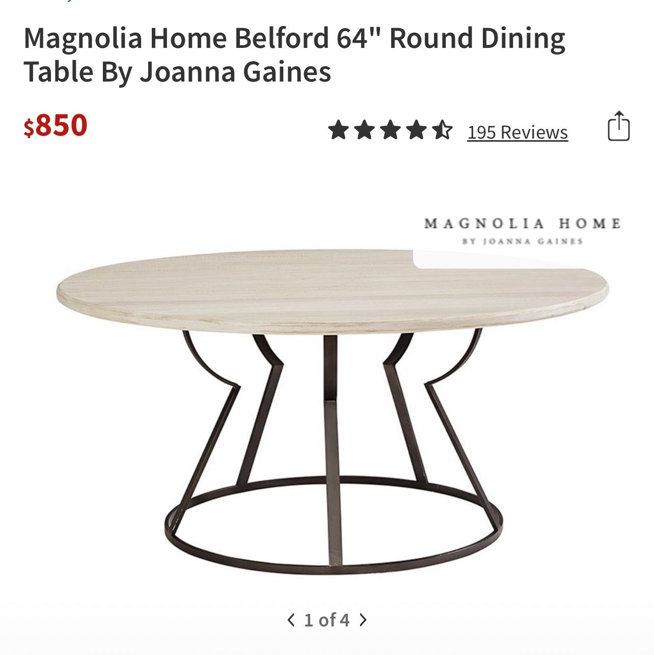 Magnolia Table