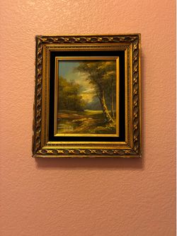 Original Oil Panting. Landscape. Phillip Cantrell