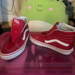 High Top Vans [Red]