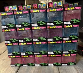 Authentic Nee Doh Nice Cube - Super Solid Squish! Blue, Pink, Purple
