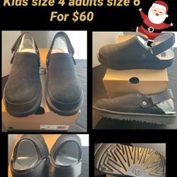 BRAND NEW Uggs Kids Size 4 Adults Size 6 For $60