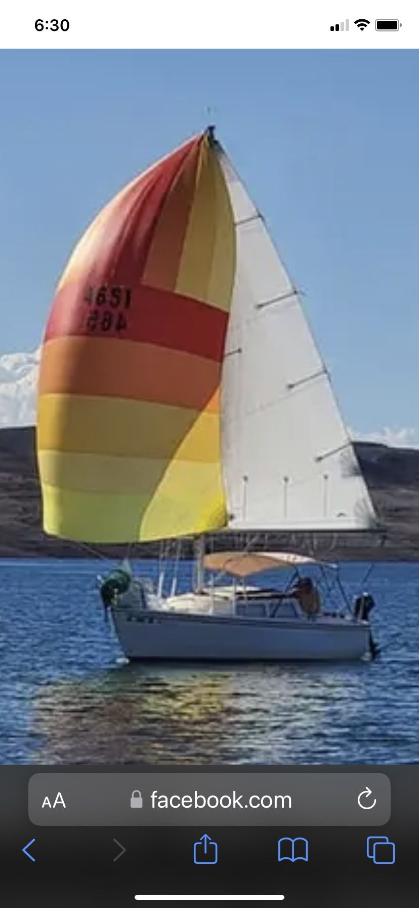 Catalina 22 Sailboat