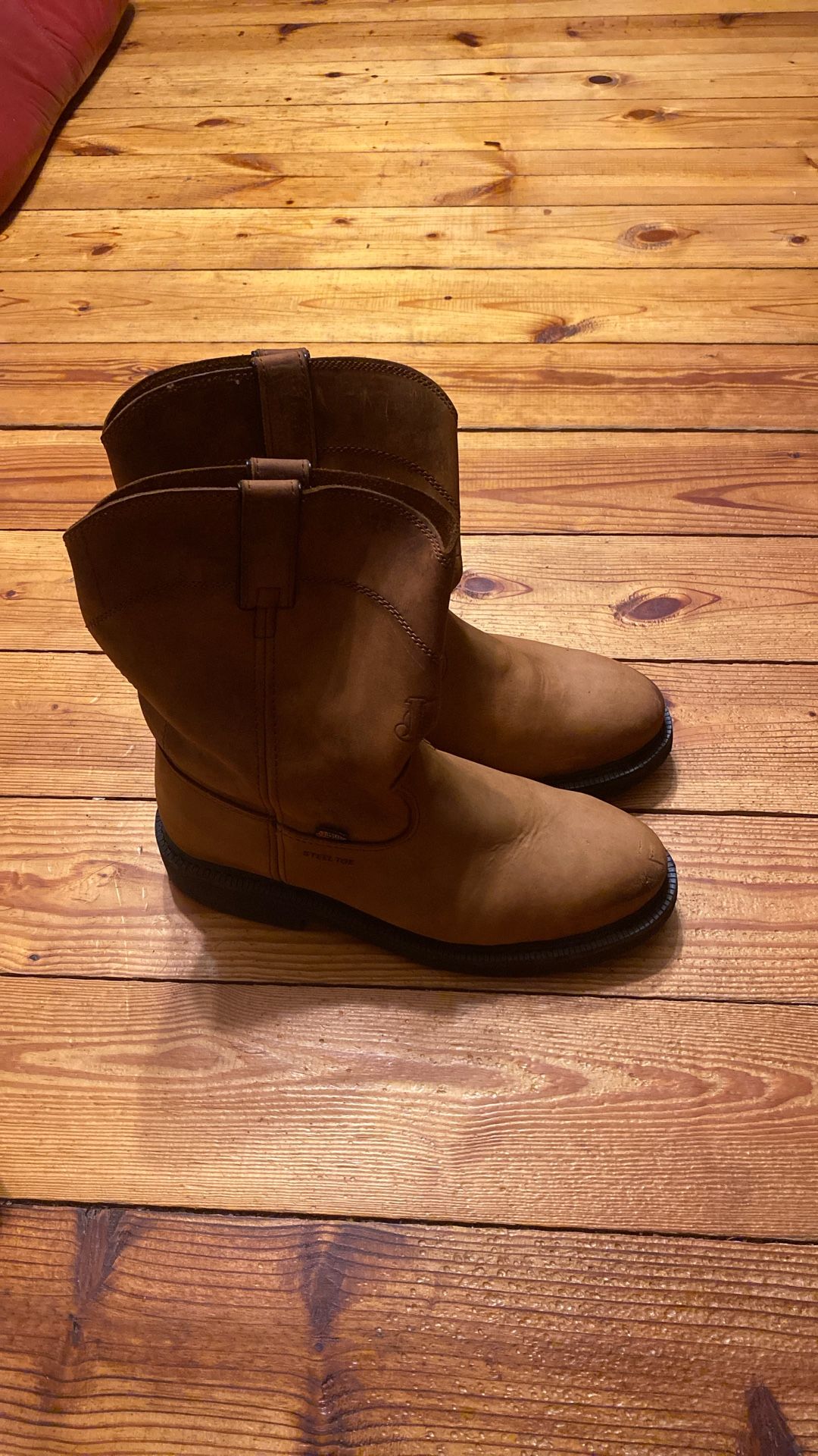 Justin Steel Toe Boots