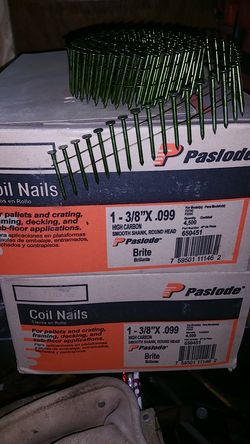 Paslode coil nails