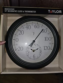 Clock & Thermometer 