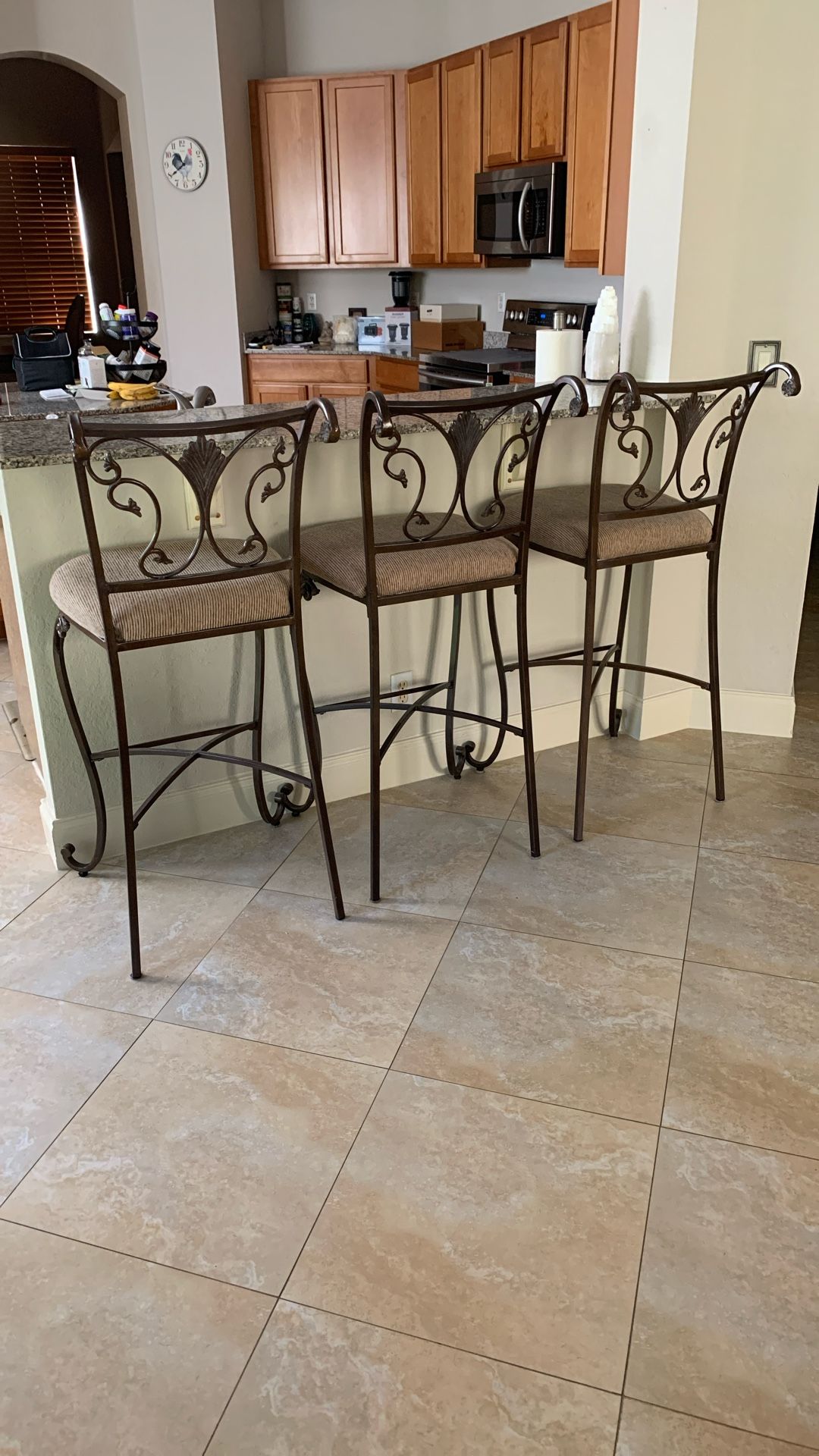 Set Of 3 Bar Stools