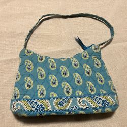 Vera Bradley Bermuda Blue Molly Small Shoulder Bag