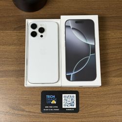 iPhone 16 Pro 128Gb White 🤍  Cricket