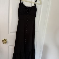 No Boundaries Cami Peasant Midi Dress, Women's