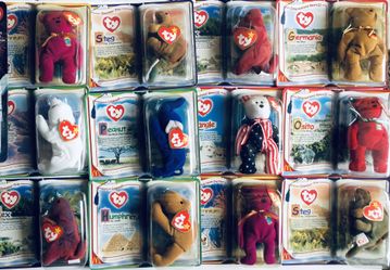 90s McDonalds TY Beanie Babies Set of 12