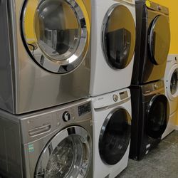 Used refurbished appliances front load electric sets $599 + tax and up 