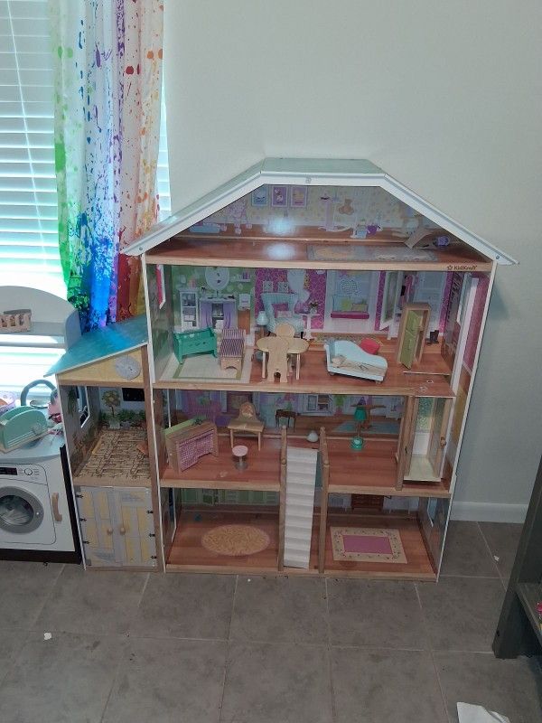 Life size Barbie house.