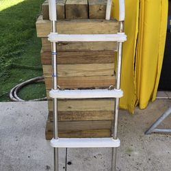 Boat Ladder 4 Steps S.S. Used