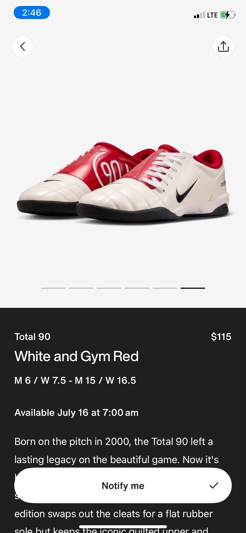 Total 90 White And Gym Red Preorder Open Now