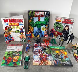Marvel Figures and Books