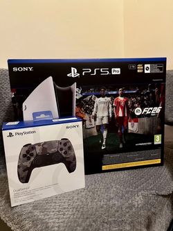 Sony PlayStation 5 Pro 2TB Home Console, White, 4K UHD HDR, HDMI USB-C