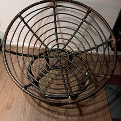 Papasan Wicker Circle Chair