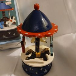 Hand Painted Wooden Music Box 