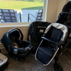 Uppababy Stroller Set | Double Or Single ($600)