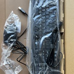 Brand New Computer Keyboard With Mouse